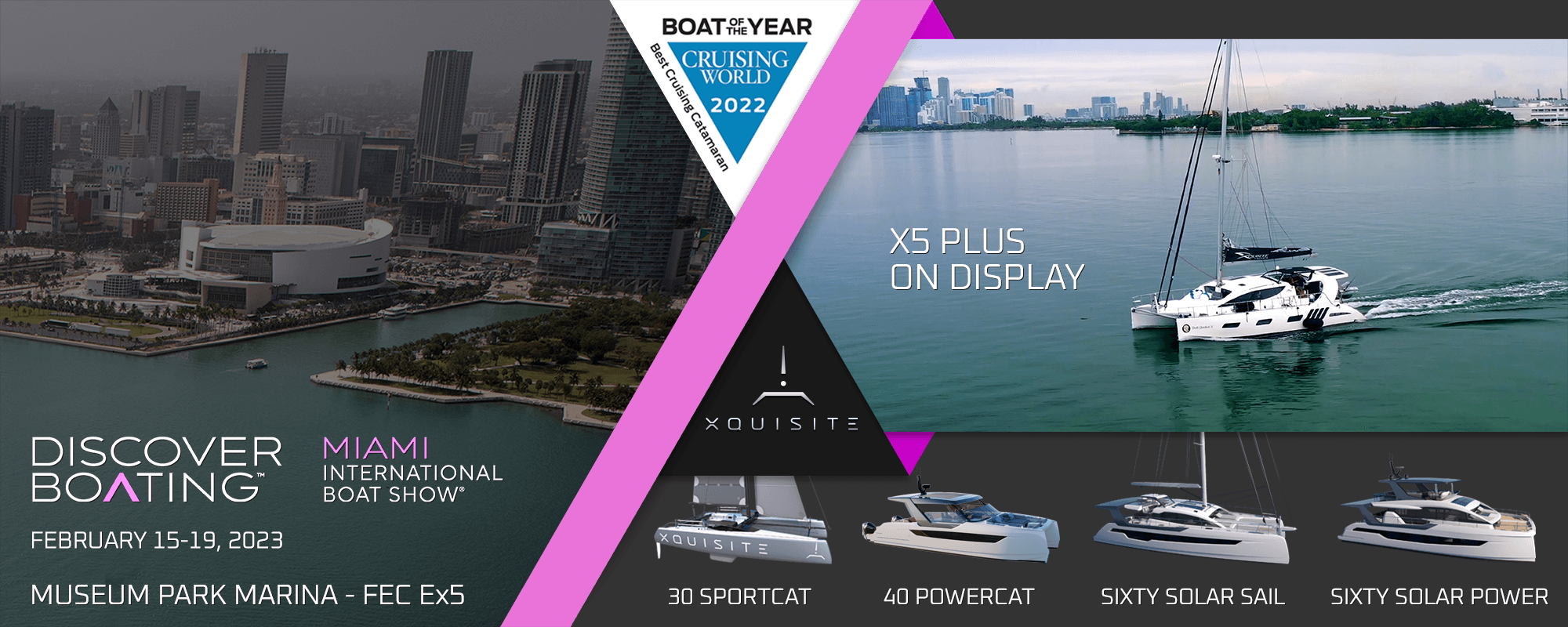 Xquisite Yachts on Miami Boat Show 2023 