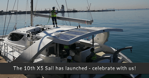 The 10th X5 Sail Yacht has launched - celebrate with us in Annapolis