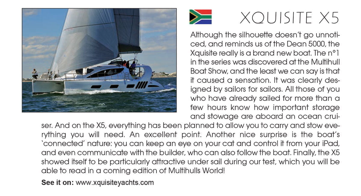 Xquisite X5 in the newest Multihulls World