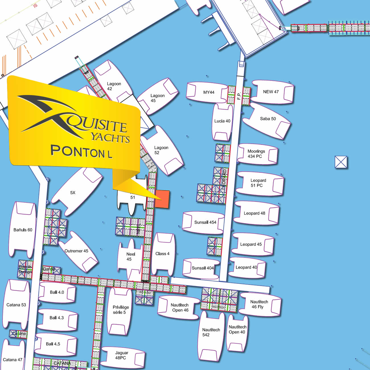 Xquisite Yachts - PONTON L