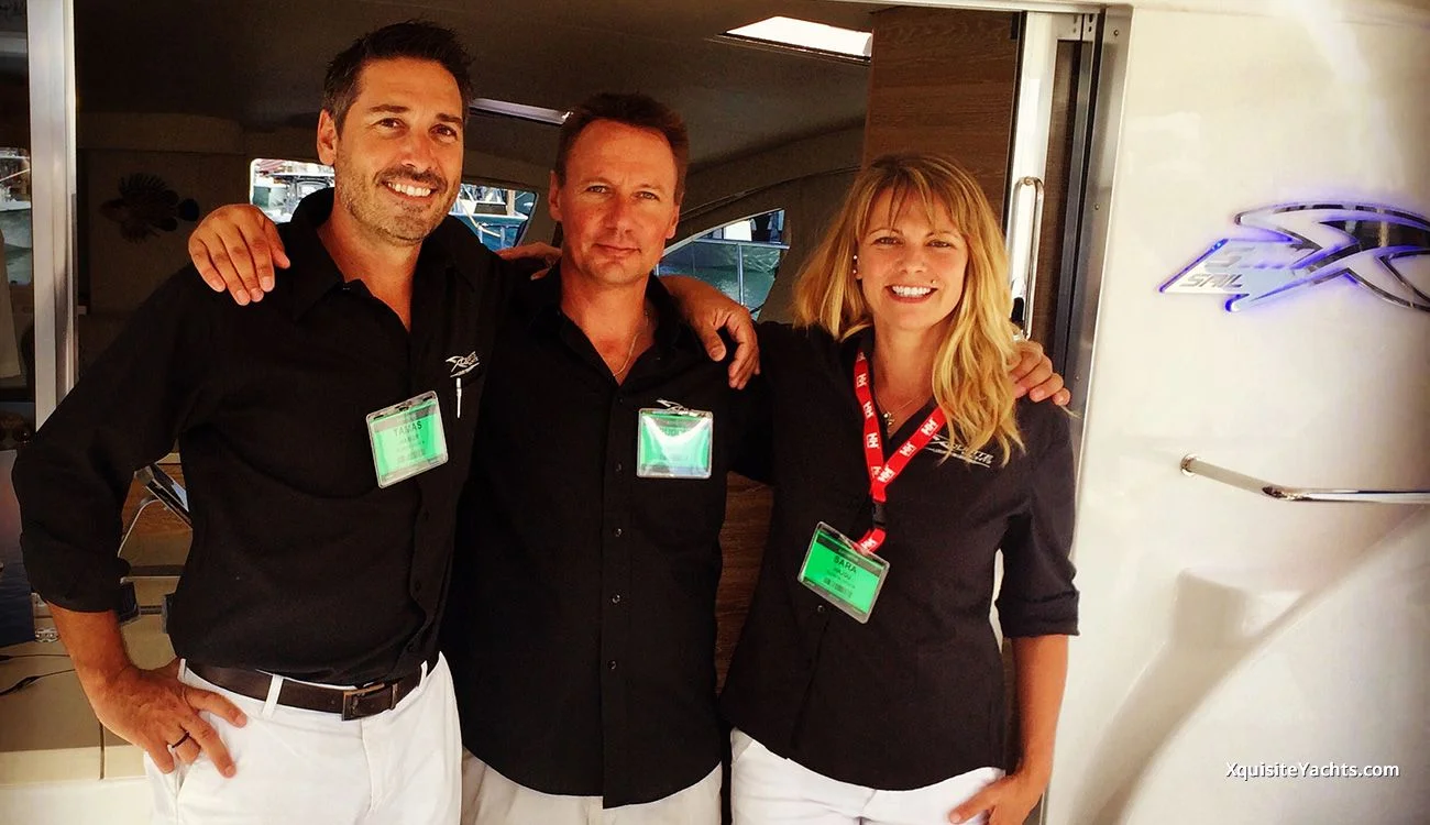 Thank you all for visiting our award winning luxury sailing yacht X5 on the Miami Boatshow this year!