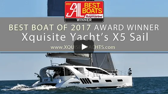 Best Boat of 2017 award winner: Xquisite Yacht’s X5 Sail