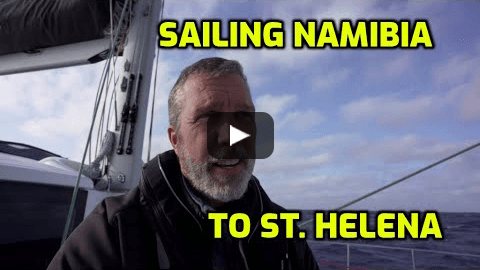 Ep.8 - Sailing Namibia to St Helena. Dolphins, Breakdowns and Seasickness.
