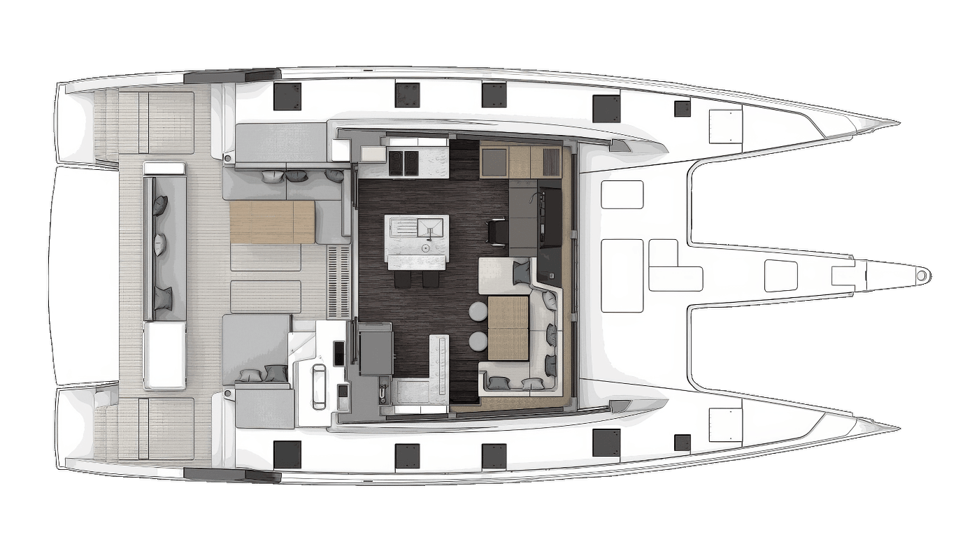 SIXTY SOLAR SAIL - Saloon