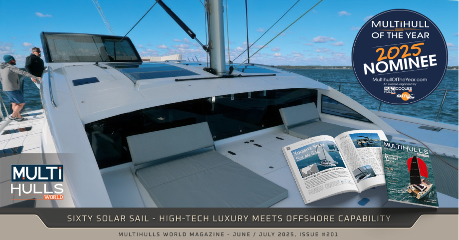 Xquisite Sixty Solar Sail: High-Tech Luxury Meets Offshore Capability in Multihulls World Magazine’s Test