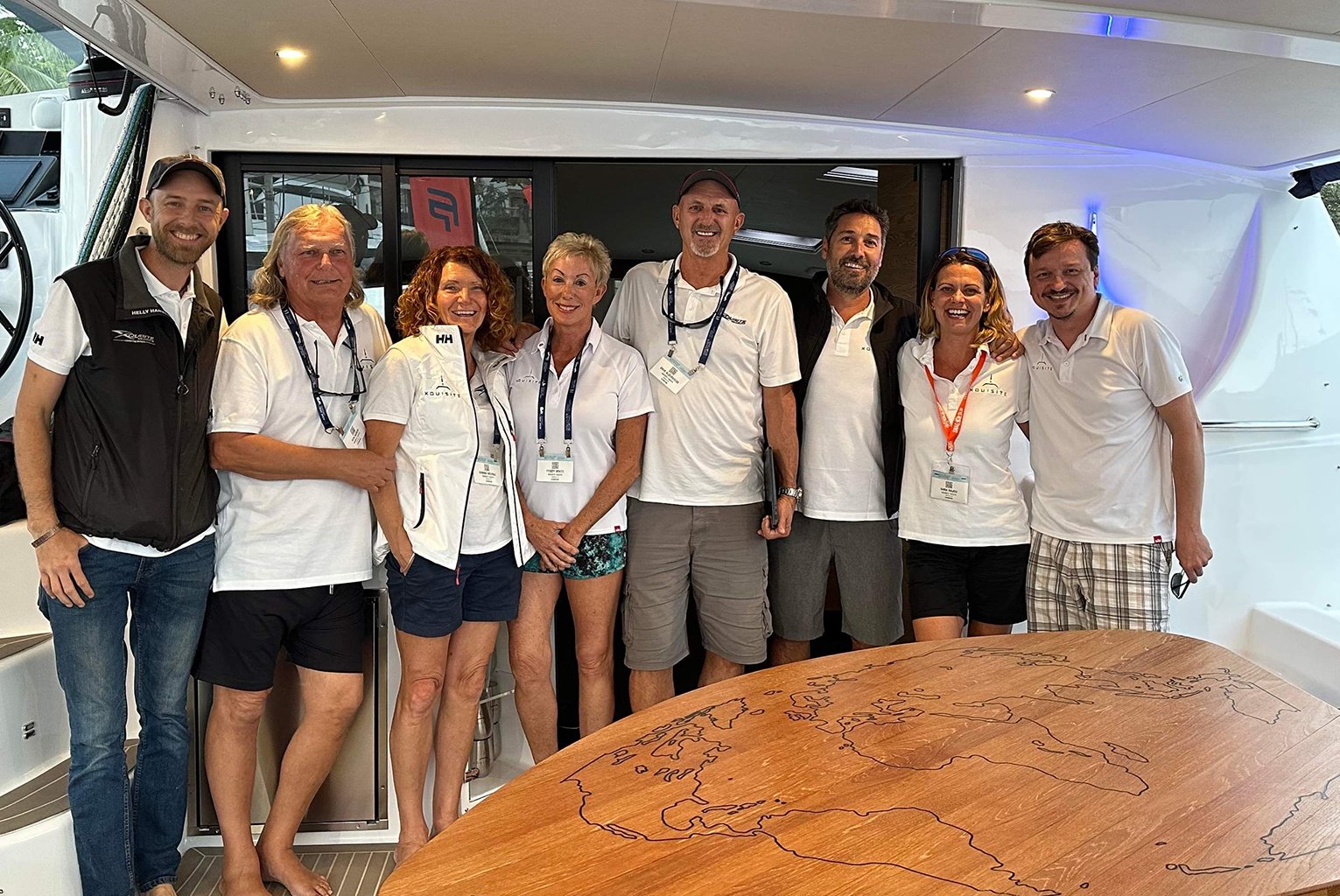 X5 Plus on display at the Miami Boat Show