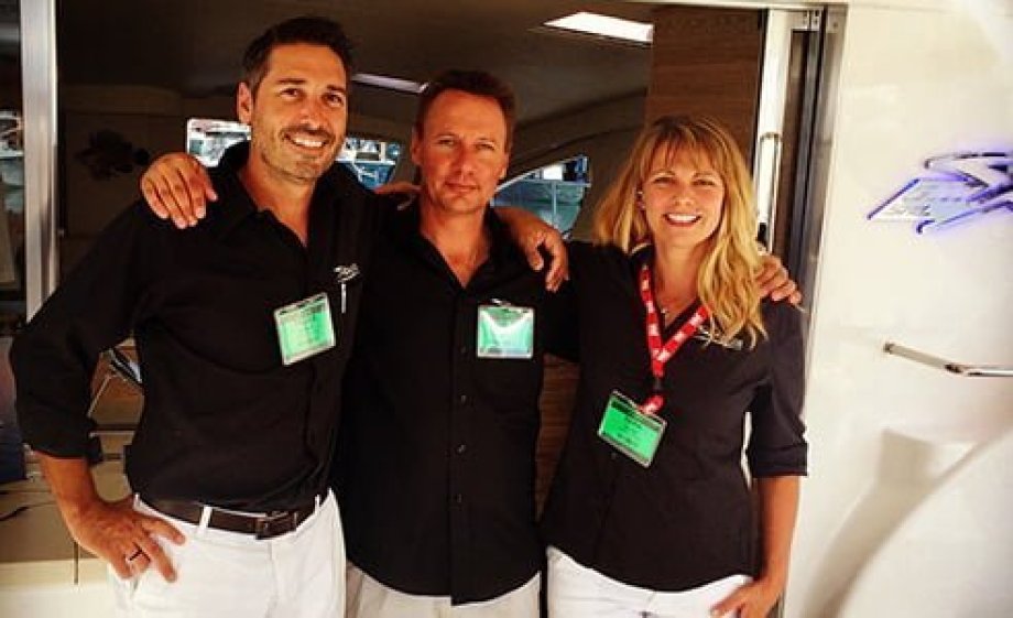 Thank you all for visiting our award winning luxury sailing yacht X5 on the Miami Boatshow this year!