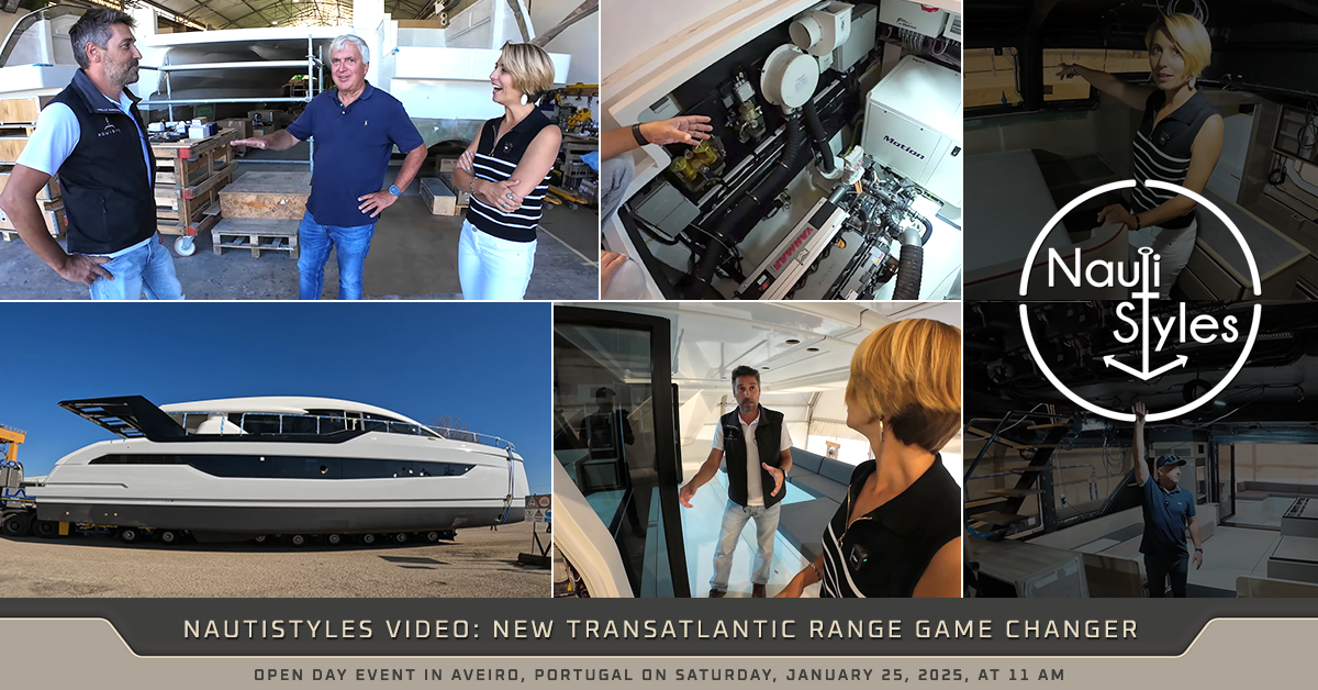 NautiStyles video: New Transatlantic Range Game Changer – Bluewater SIXTY SOLAR POWER Cat