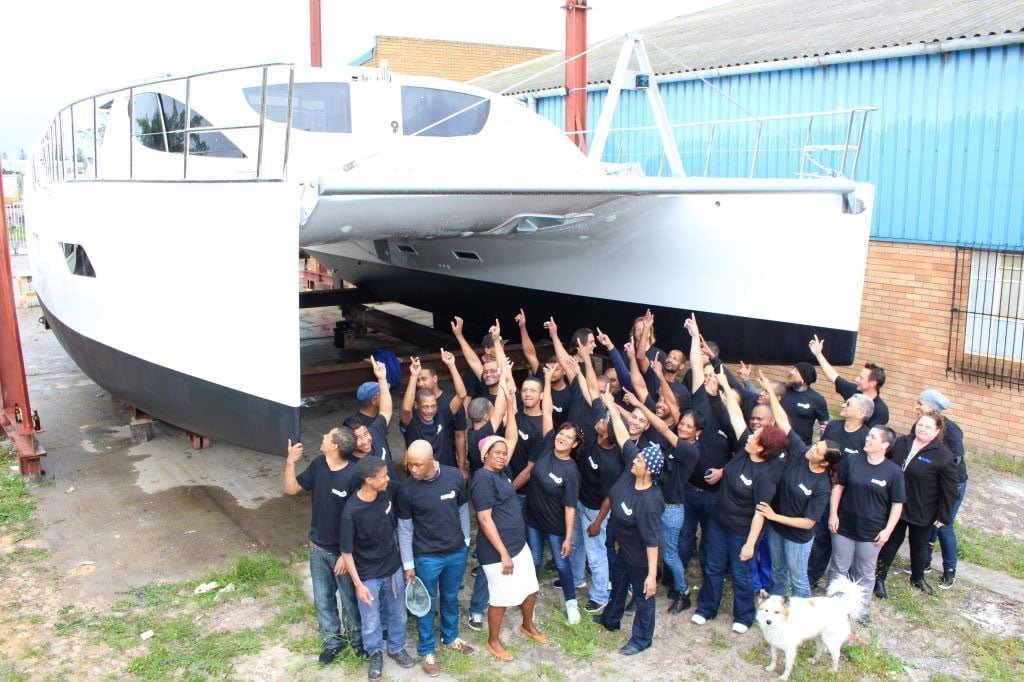 Hull #002 of the new X5 series is ready to launch