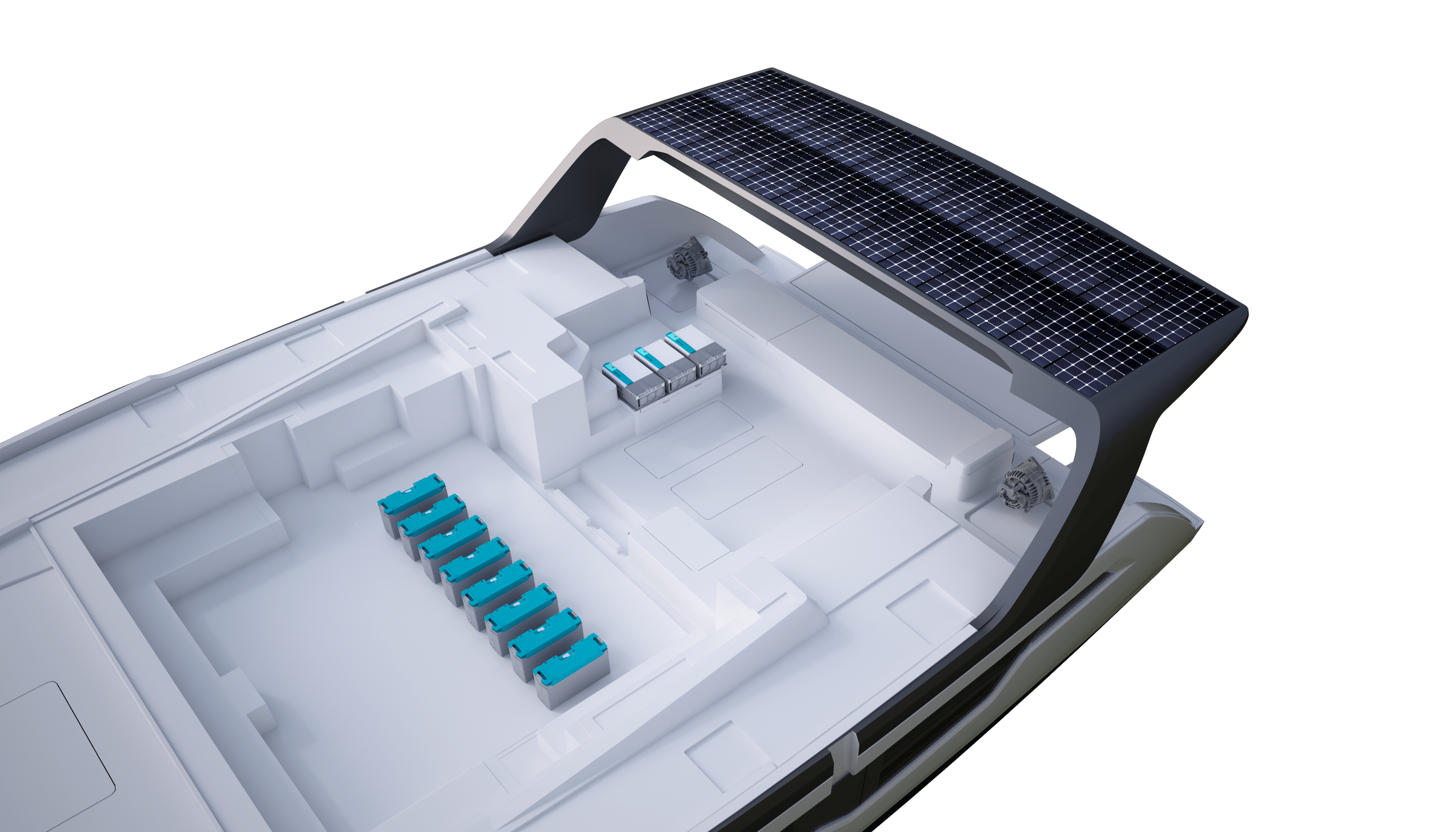 solar catamaran