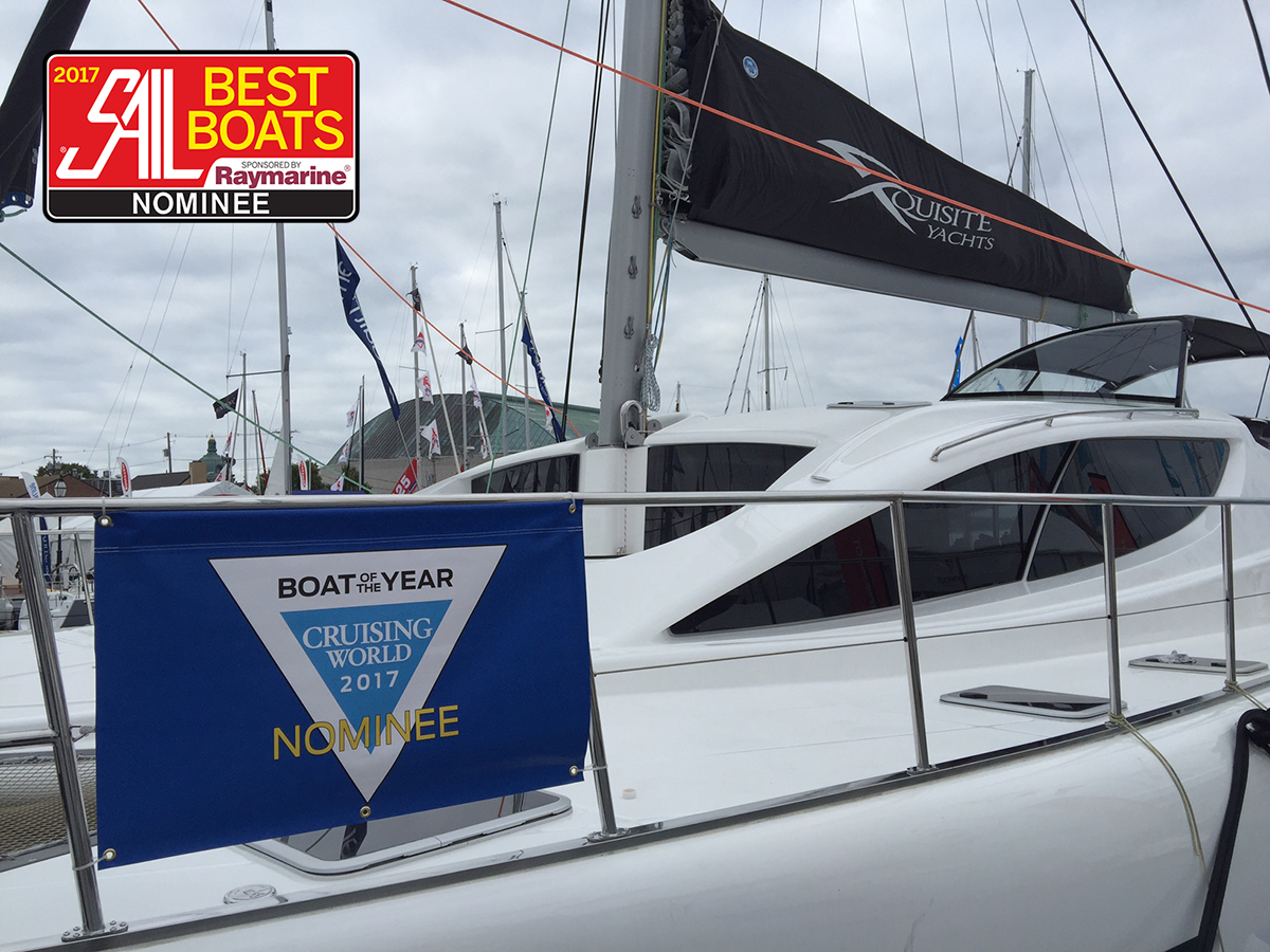 XQUISITE X5 nominated for 2017 BOAT OF THE YEAR in the USA