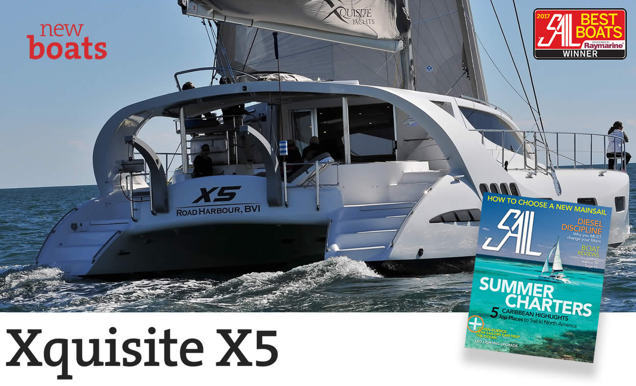 The new X5 Sail in the Sail magazine - reviews
