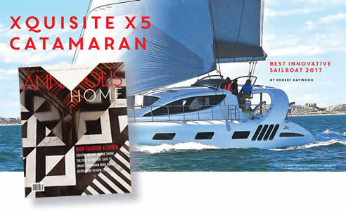 The Xquisite X5 Sail in the newest Annapolis Home magazine