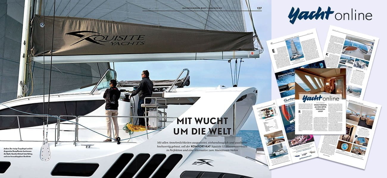 X5 Sail setzt auf hohe Qualität, konsequente Einhandtauglichkeit und maximale Autarkie