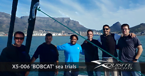 X5-006 ‘BobCat’ sea trials