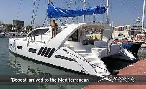 X5-006 ‘Bobcat’ arrived to the Mediterranean