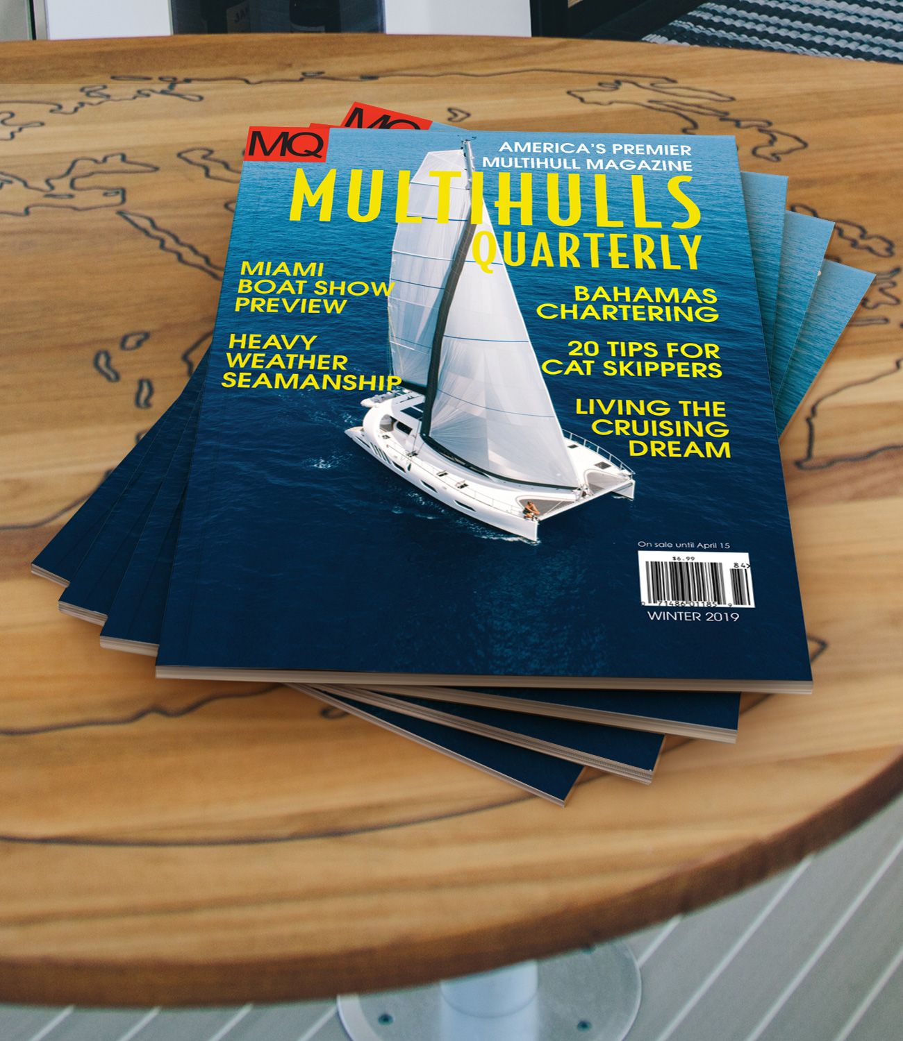 The X5 Sail first appears on a magazine cover