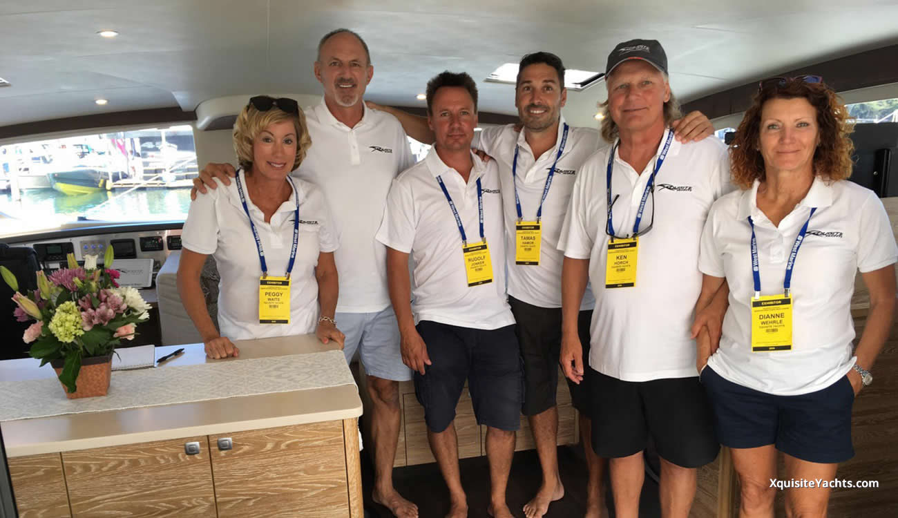 Thank you all who visited our award winning catamaran at the Miami Boat Show!