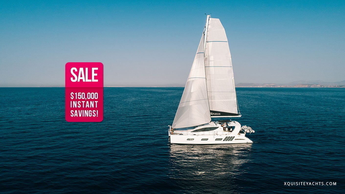 Xquisite's biggest yacht sale ever: brand new X5 loaded with extras - $50,000 instant savings!