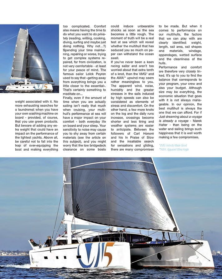 Xquisite Yachts in Multihulls World - X5 Sail: 100% Comfort