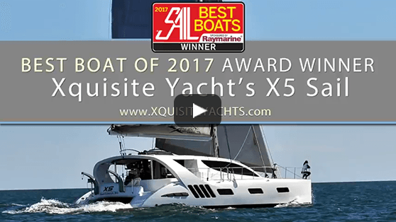 Best Boat of 2017 award winner: Xquisite Yacht’s X5 Sail