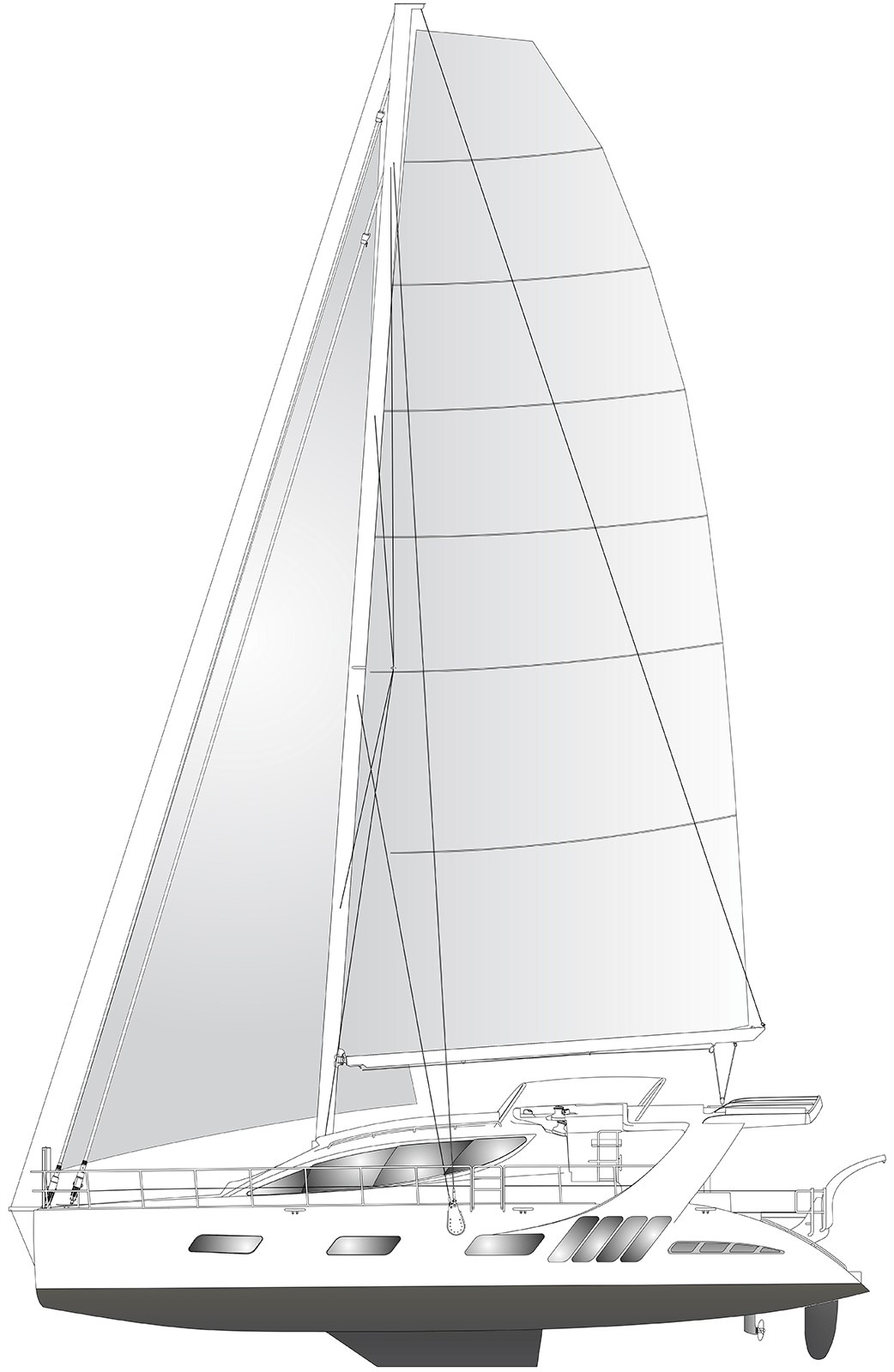 Xquisite Yachts proudly announces the NEW X5 PLUS! Xquisite Yachts in Multihulls World - X5 Sail: 100% Comfort