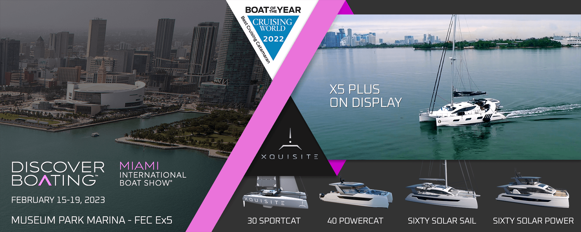 Xquisite Yachts on Miami Boat Show 2023