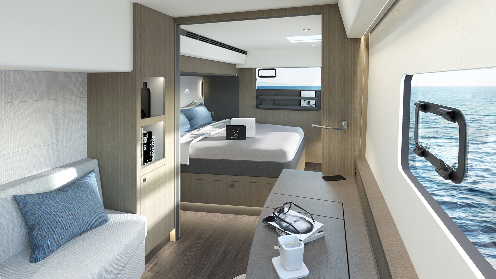 Sixty Solar Sail - Master Cabin