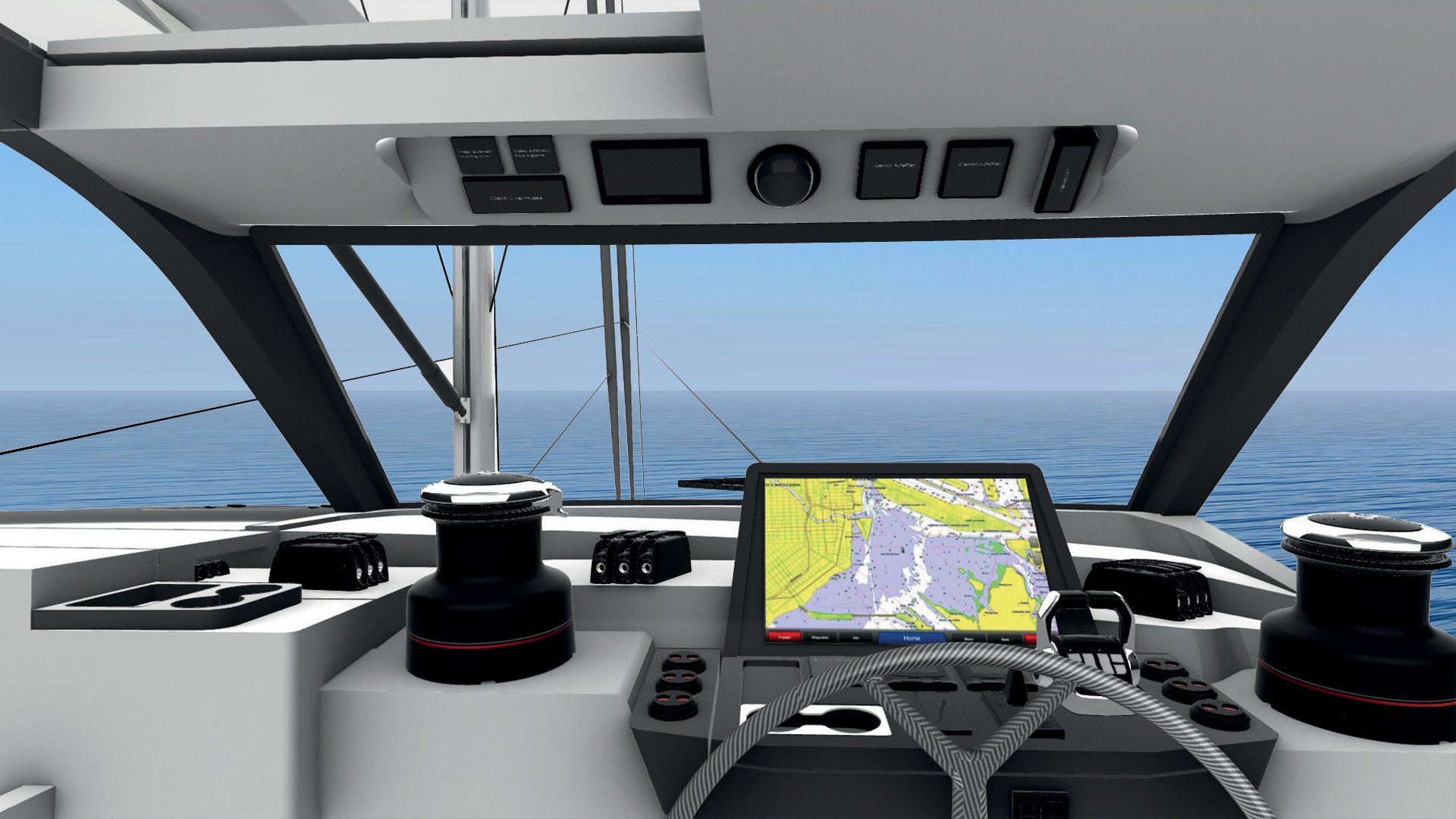 Sixty Solar Sail - Helm Station