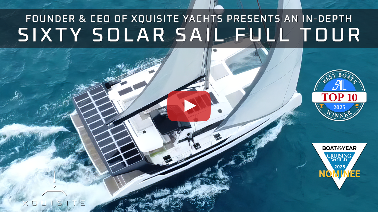 SIXTY SOLAR SAIL Full Tour