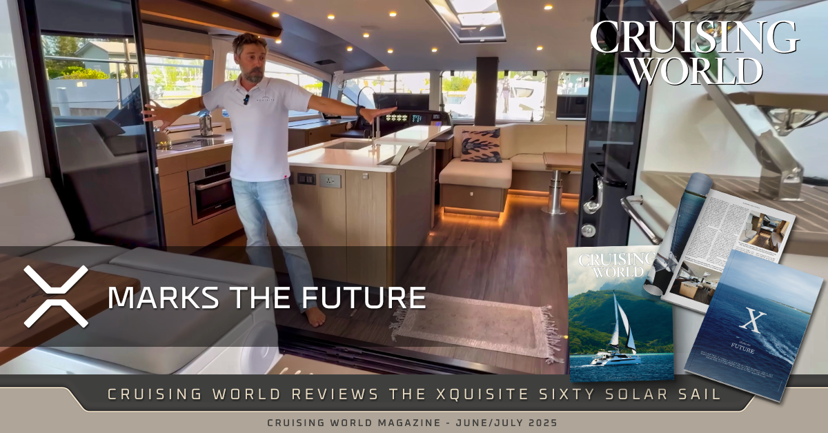 Cruising World Reviews the Xquisite SIXTY SOLAR SAIL