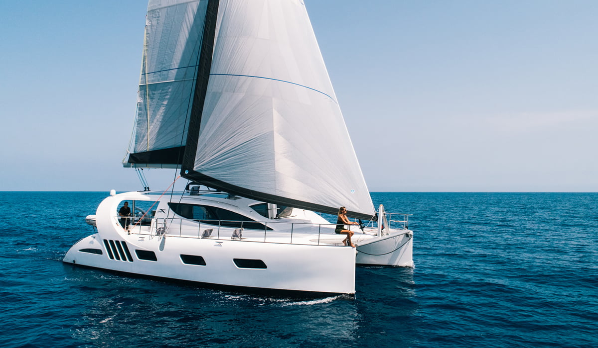 xquisite yachts 60 solar sail