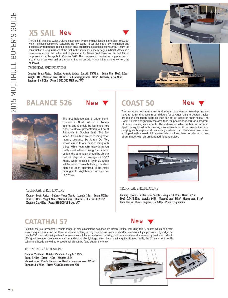 XQUISITE YACHTS IN MULTIHULLS WORLD MAGAZINE