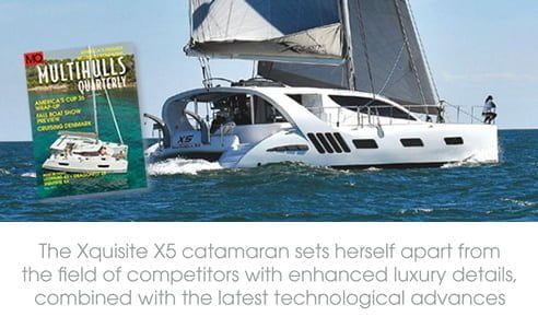 Xquisite X5 Sail in Multihulls Quarterly