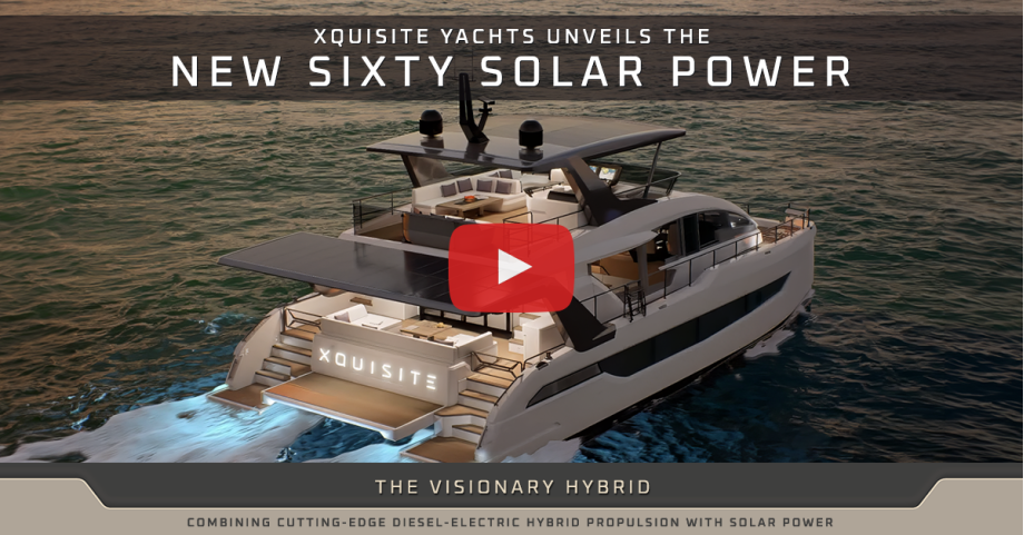 Xquisite Yachts Unveils the New Sixty Solar Power