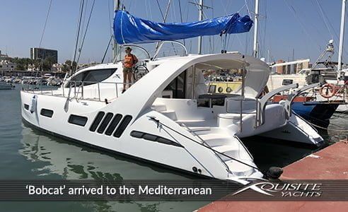 X5-006 ‘Bobcat’ arrived to the Mediterranean