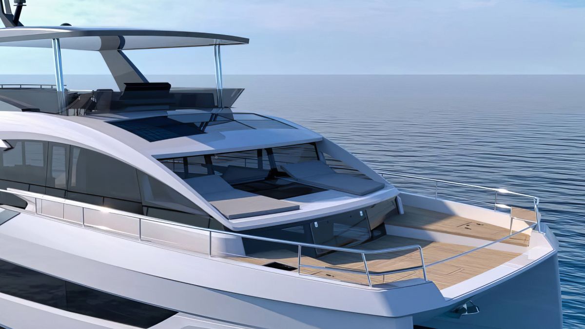 Sixty Solar Power Aft Deck