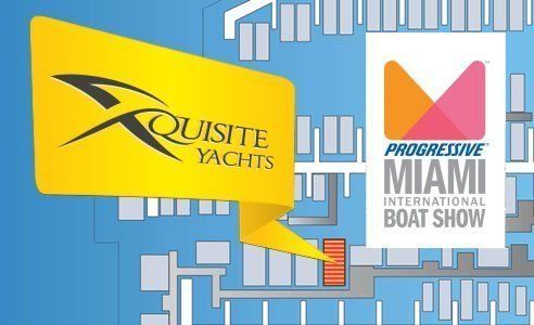 Visit our yacht on the Strictly Sail Miami Boat Show