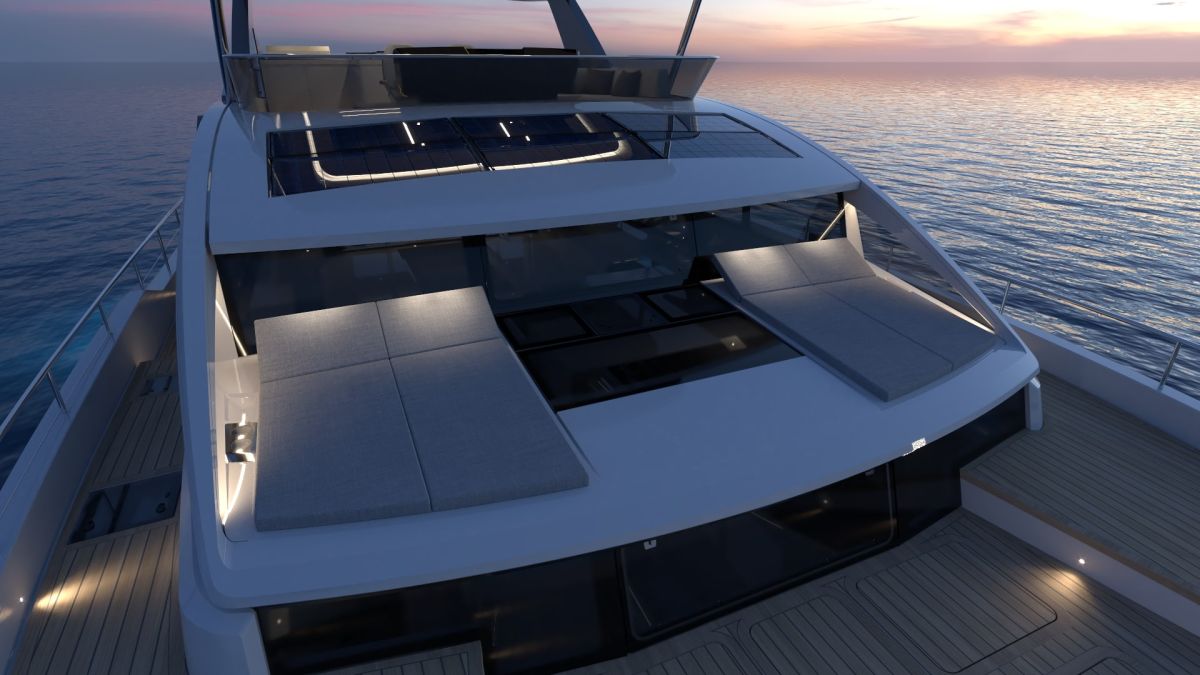 Sixty Solar Power Aft Deck