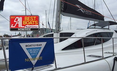XQUISITE X5 nominated for 2017 BOAT OF THE YEAR in the USA
