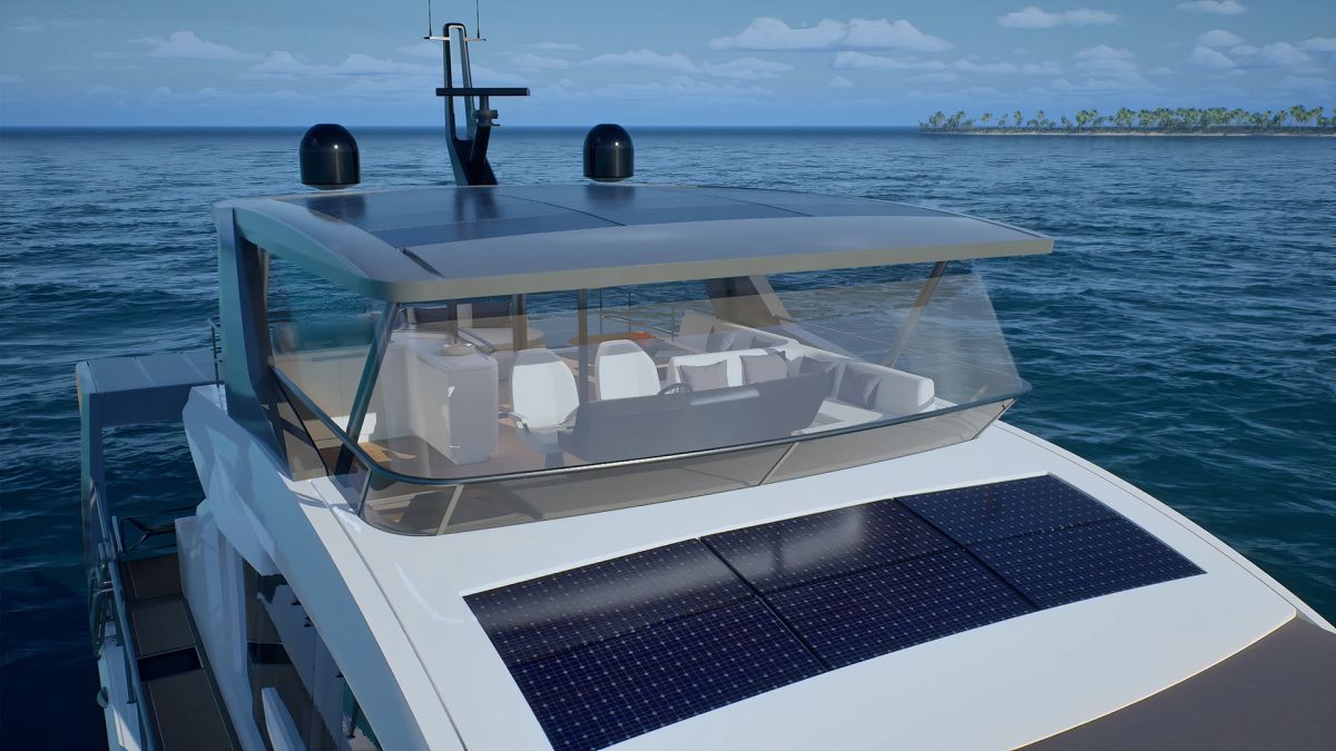 Sixty Solar Power Flybridge