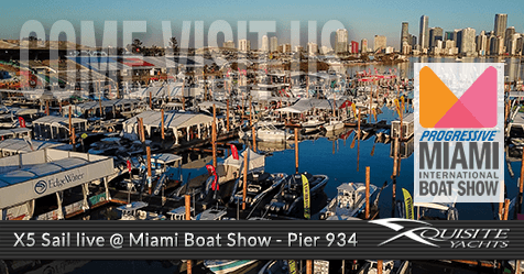 Xquisite Yachts on Miami Boat Show 2020 - between 13th and 17th of February 2020